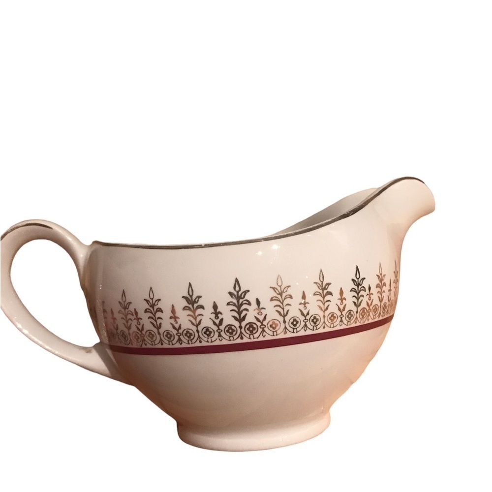 Alfred Meakin  portelan  milk vase​ gold trimmed​​​​​​​​